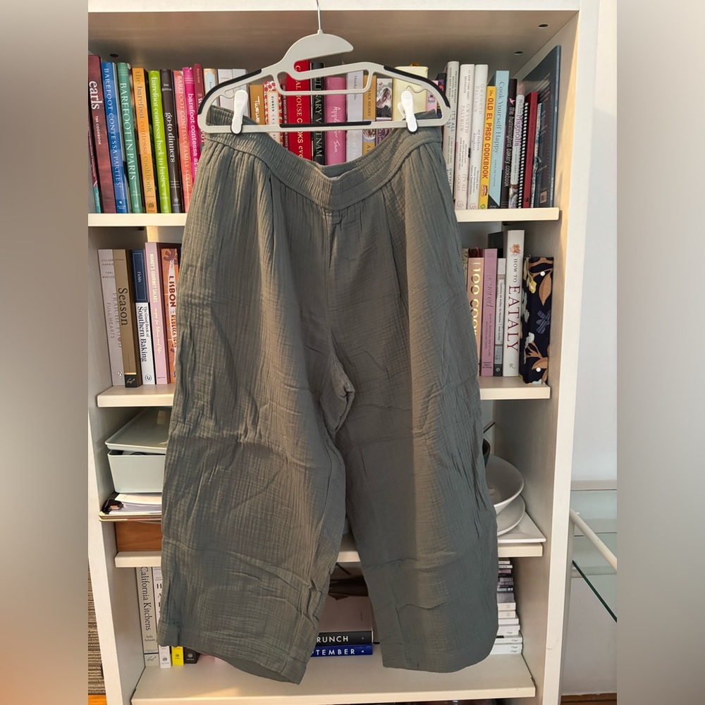 MADEWELL Crinkle Cotton Pant